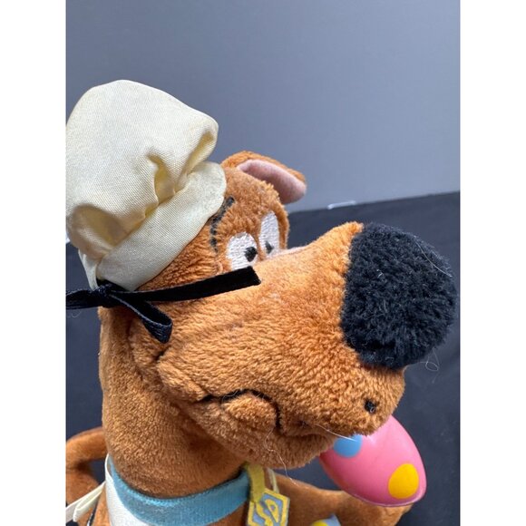 Gemmy Scooby-Doo Easter Chef Egg Paint Brush Plush Singing "Happy Easter Egg Hun - Picture 13 of 13